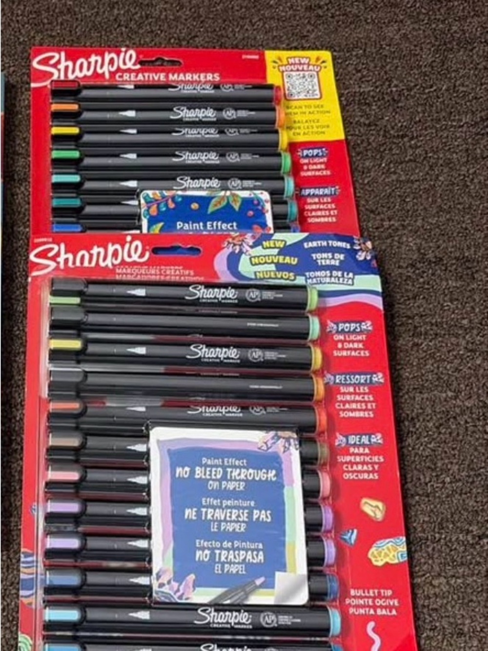 Sharpie Paint Effect Creative Markers - Multicolor Set